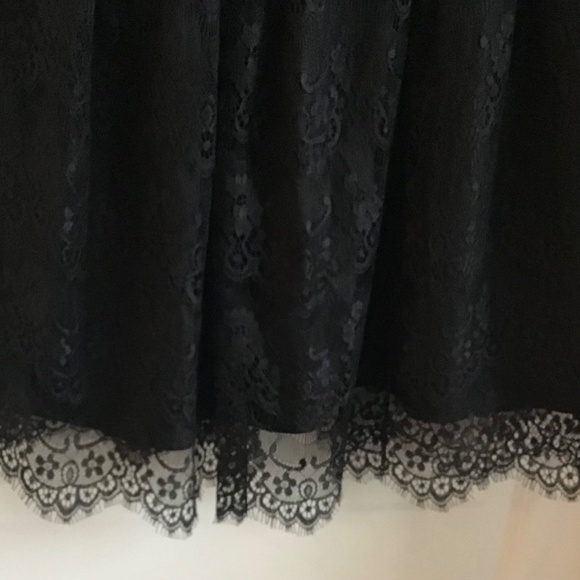 DEX black lace dress cocktail dress size M - Picture 4 of 4